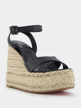 Christian Louboutin Mariza Zeppa Black Wedges