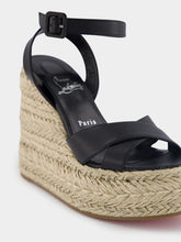 Christian Louboutin Mariza Zeppa Black Wedges