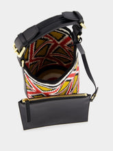 Colville Triangle-Pattern Cylinder Small Bag