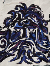 Commas Mythical Print Silk Blouse