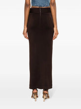 Dolce & Gabbana Belted Virgin-Wool Maxi Skirt
