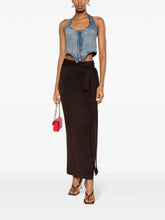 Dolce & Gabbana Belted Virgin-Wool Maxi Skirt