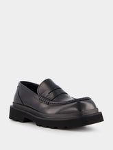 Dolce & Gabbana Brushed Calfskin Loafers