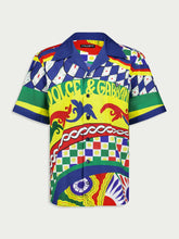Dolce & Gabbana Carretto-Print Cotton Shirt