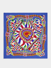 Dolce & Gabbana Carretto-Print Twill Scarf