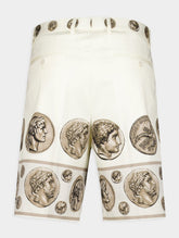 Dolce & Gabbana Coin Print Bermuda Shorts