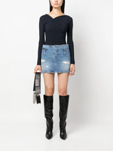 Dolce & Gabbana Cotton Denim Mini Skirt