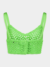 Dolce & Gabbana Crochet-Knit Bralette Top