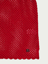 Dolce & Gabbana Crochet-Knit Polo Shirt