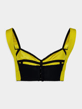 Dolce & Gabbana DG Logo Jacquard Corset Top