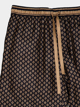 Dolce & Gabbana DG Logo Print Silk Twill Shorts