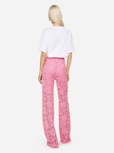 Dolce & Gabbana Floral Lace Flared Trousers
