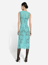 Dolce & Gabbana Floral Lace Sheath Dress