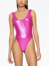 Dolce & Gabbana High-Shine One-Piece Swimsuit