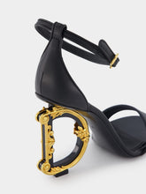 Dolce & Gabbana Keira Baroque Logo 105mm Sandals