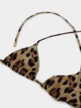 Dolce & Gabbana Leopard Print Bikini Top