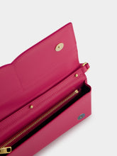 Dolce & Gabbana Logo-Embossed Leather Crossbody Bag