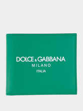 Dolce & Gabbana Logo-Print Leather Wallet