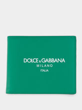 Dolce & Gabbana Logo-Print Leather Wallet