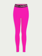 Dolce & Gabbana Logo-Waistband Leggings