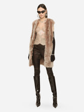 Dolce & Gabbana Logo-Waistband Shiny Satin Leggings