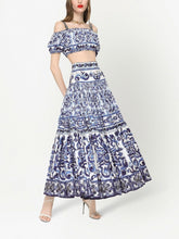 Dolce & Gabbana Majolica Maxi Skirt