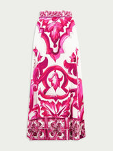 Dolce & Gabbana Majolica-Print A-Line Skirt