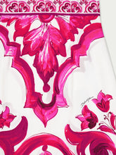 Dolce & Gabbana Majolica-Print A-Line Skirt