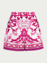 Dolce & Gabbana Majolica-Print Cotton Shorts