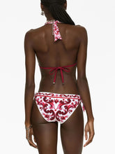 Dolce & Gabbana Majolica-Print Triangle Bikini