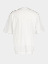 Dolce & Gabbana Marina-Print Short-Sleeved White T-Shirt