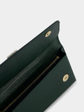 Dolce & Gabbana Mini Sicily Iguana-Print Leather Bag