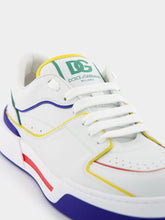 Dolce & Gabbana New Roma Contrast-Trimmed Sneakers