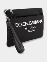 Dolce & Gabbana Nylon Logo Pouch