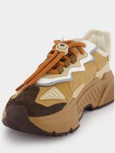 Dolce & Gabbana Panelled Drawstring Embossed Logo Sneakers