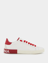 Dolce & Gabbana Portofino Vintage Leather Sneakers