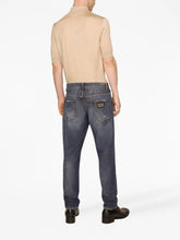 Dolce & Gabbana Short-Sleeve Silk Polo Shirt