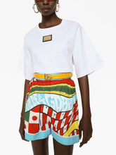 Dolce & Gabbana Sicilian Carretto-Print Cotton Shorts