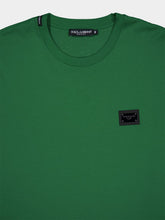 Dolce & Gabbana Vibrant Green T-Shirt With Branded Tag