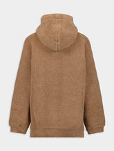 Dolce & Gabbana Wool Hoodie With Logo Tag