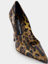 Dolce & Gabbana X Kim 110mm Leopard-Print Leather Pumps