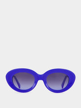 Emmanuelle Khanh Gigi Blue Sunglasses