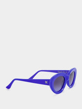 Emmanuelle Khanh Gigi Blue Sunglasses