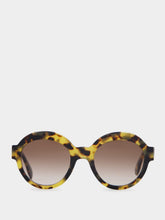 Emmanuelle Khanh Round acetate sunglasses