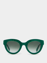 Emmanuelle Khanh Round acetate sunglasses