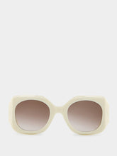 Emmanuelle Khanh Round Acetate Sunglasses