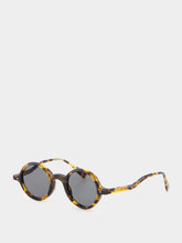 Eyevan 7285 Havana Brown Round Sunglasses