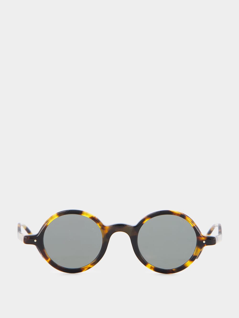 Eyevan Havana Brown Round Sunglasses | Fashion Clinic