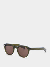 Eyevan 7285 Loubin Green Sunglasses