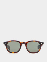 Eyevan 7285 Tortoiseshell-Effect Square-Frame Sunglasses